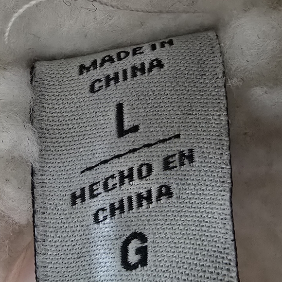 Levi's Women's Wool Blend Sherpa Plaid Lined Long Shacket Size Large - Picture 7 of 14